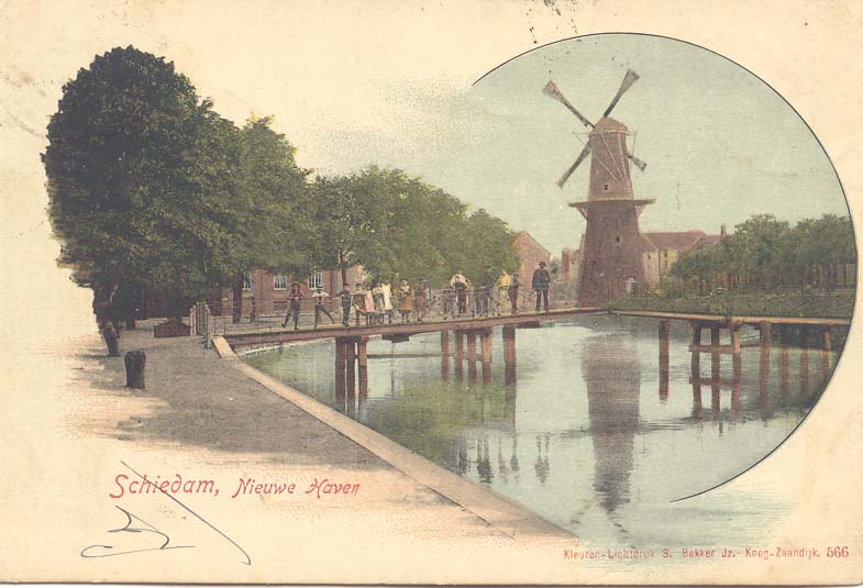 3114 Nieuwe Haven - De Walvisch, Kippenbrug
